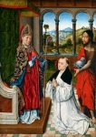 Святые Августин и Иоанн Креститель с донатором (Saints Augustine and John the Baptist with the donato)